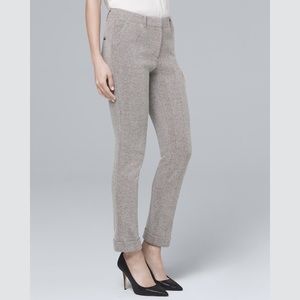 NWT WHBM Girlfriend Pants Tapered and Cuffed